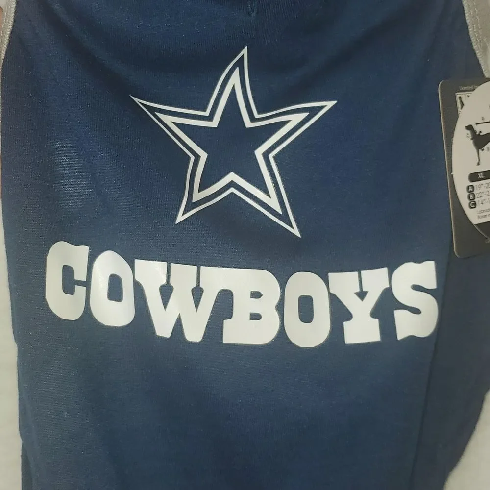 NFL Dallas Cowboys Dog Tshirt Size Small Or Medium